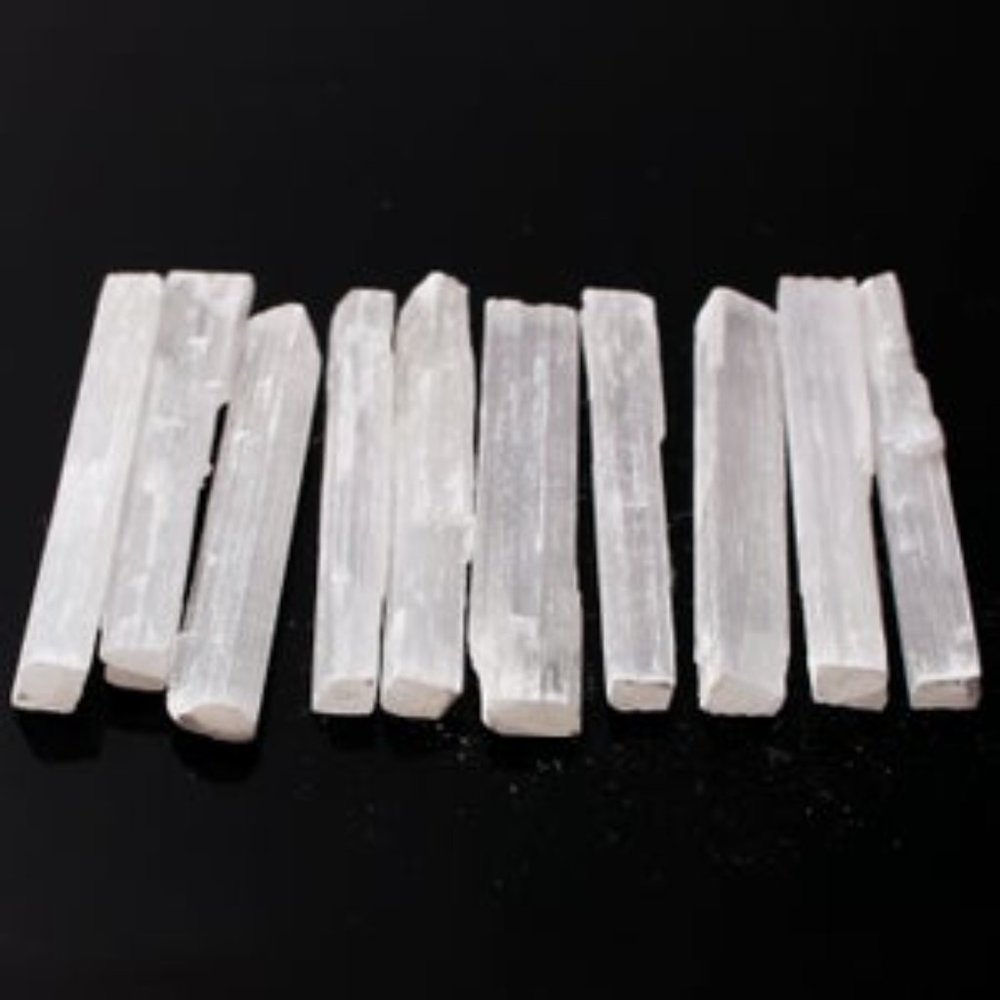 Selenite Stick 4' Natural - Picture 2 of 2
